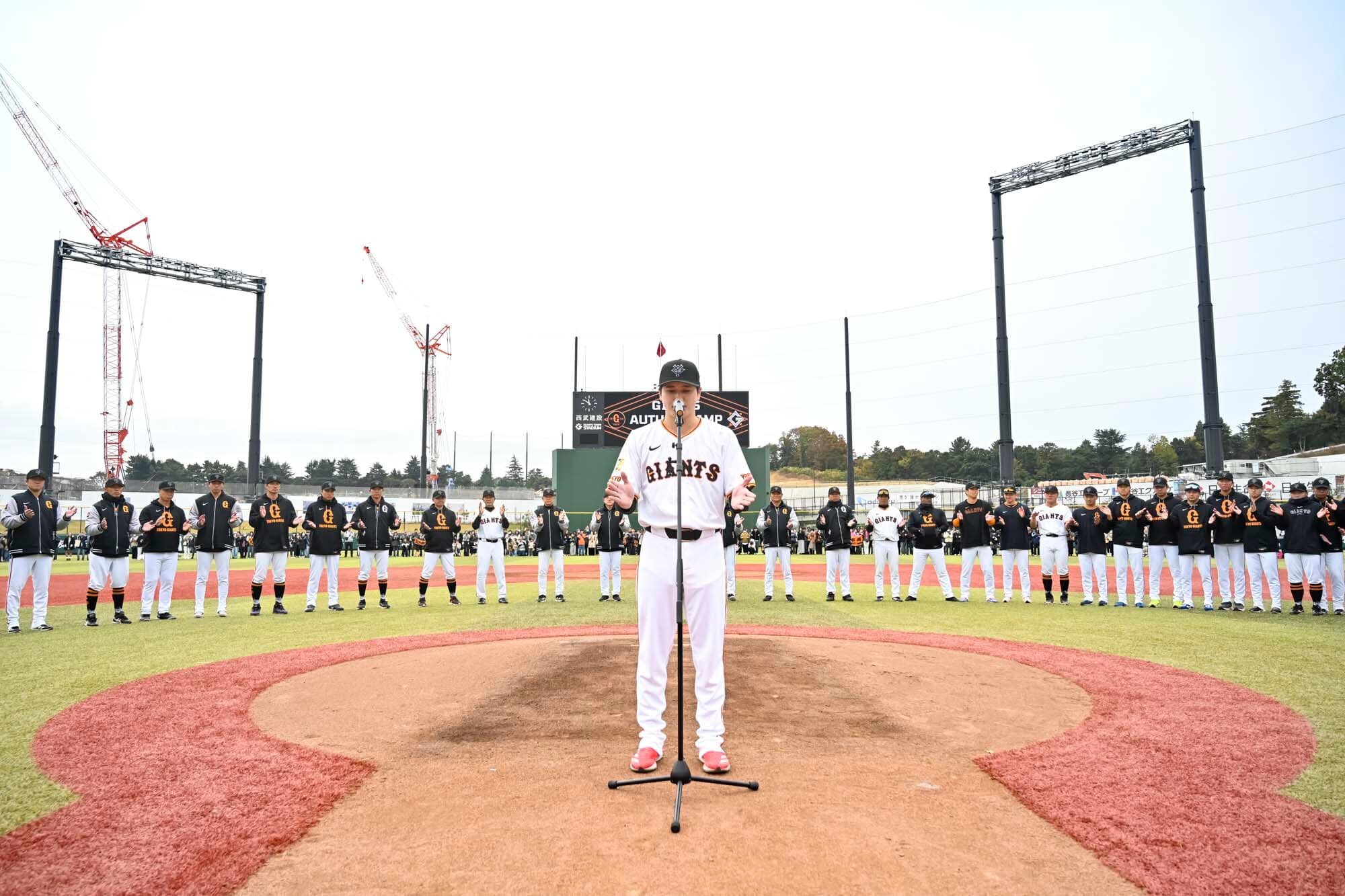 唯一無二東京読売巨人軍アメリカキャンプ 写真 🄽🄰🄶🄰🄽🄾 今シーズン初の地方主催試合は、、、 ⁡長野県長野市に